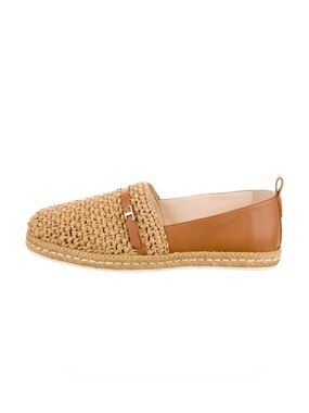 Tod’s Raffia Whipstitch Trim Espardrilles